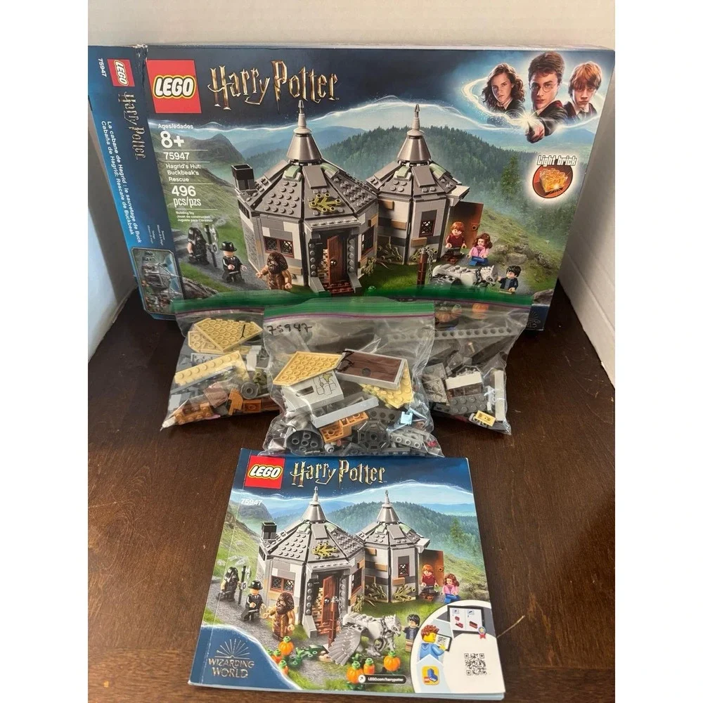 LEGO Harry Potter 75947 Hagrid's Hut Buckbeak's Rescue - Complete w/Box & Manual
